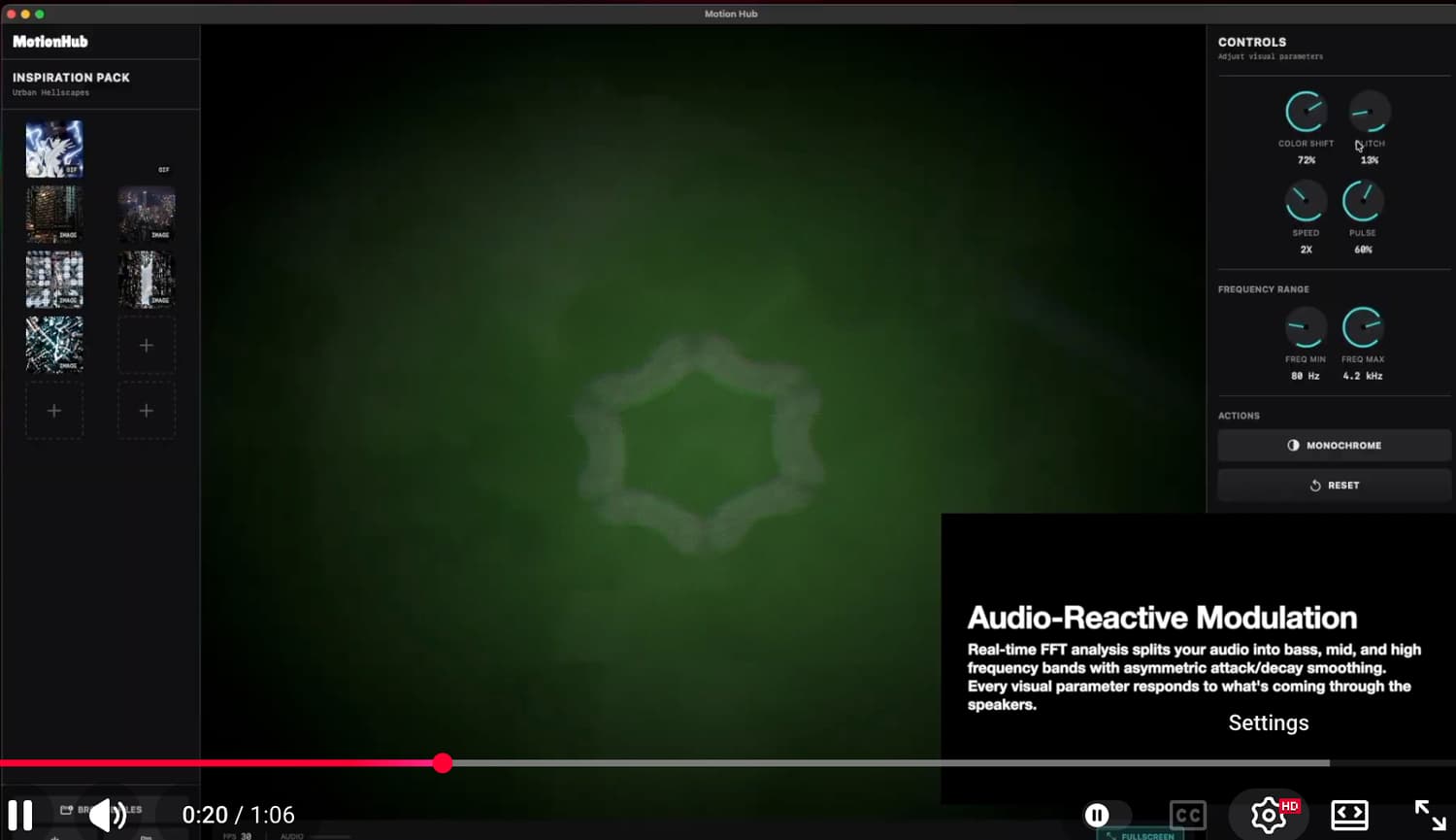 MotionHub 1.0 screenshot